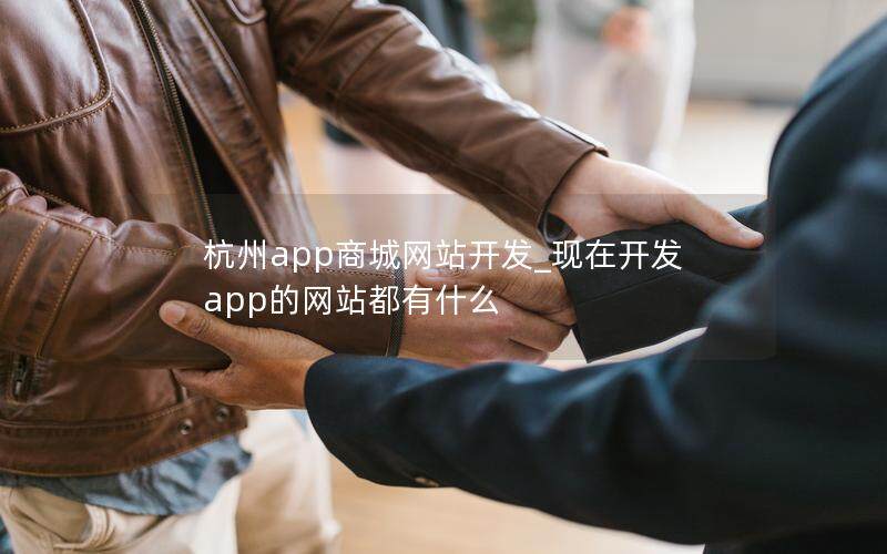 杭州app商城网站开发_现在开发app的网站都有什么